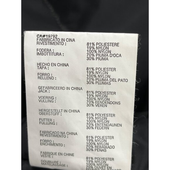 Timberland XL Puffer Vest Orange Duck Down & Feather Insulation 2005 93b - Picture 6 of 8